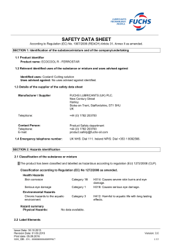 sds - ecocool r - ferrostar