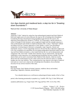 Iron Age chariots and medieval texts: a step too far in