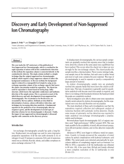 Discovery and Early Development of Non