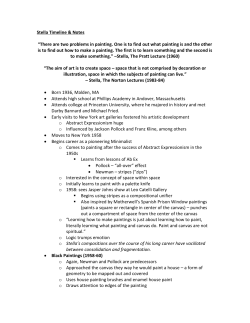 There are two problems in painting. One is to find out what painting