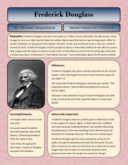 Frederick Douglass