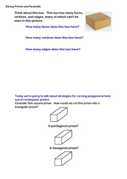 Slicing Prisms and Pyramids
