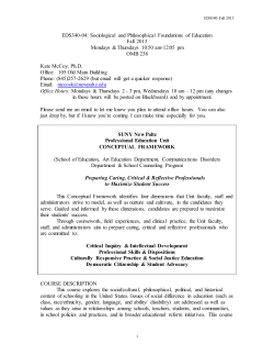 EDS340 - New Paltz Sites