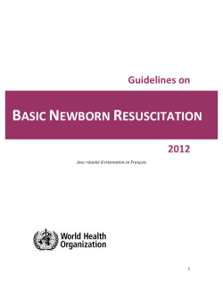 basic newborn resuscitation