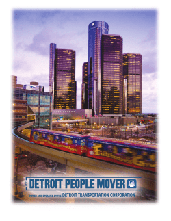 About the Detroit People Mover