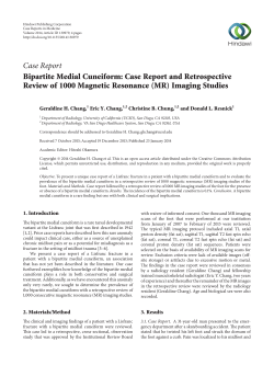 Bipartite Medial Cuneiform: Case Report and Retrospective Review