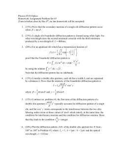 Homework #5 solution