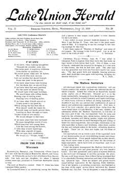 Lake Union Herald for 1910 - Vol. 02 - No. 28