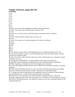 Ch 10 Review