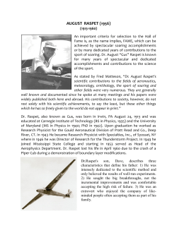 august raspet (1956) - National Soaring Museum