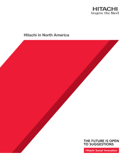Hitachi in North America