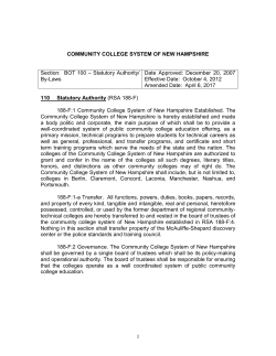 PREAMBLE AND PURPOSE