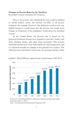 Changes in Poverty Rates