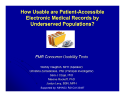 How Usable are Patient-Accessible Electronic Medical Records by