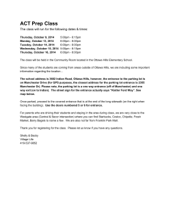 ACT Prep Class - The Village of Ottawa Hills