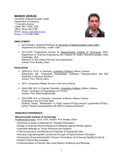 Curriculum Vitae
