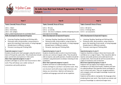 Spanish KS3 - Sir John Cass