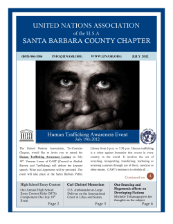 the July 2012 newsletter - United Nations Association