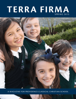 Terra Firma - Providence Classical Christian School
