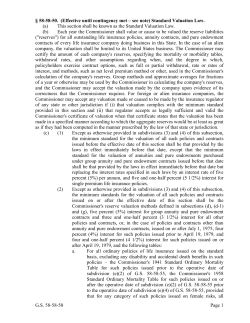 G.S. 58-58-50 Page 1 &sect; 58-58-50. (Effective until contingency met