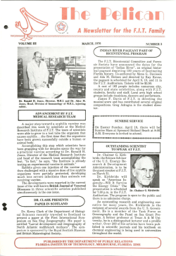 A Newsletter for the F.I. T. Family