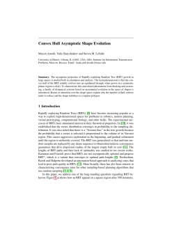 Convex Hull Asymptotic Shape Evolution