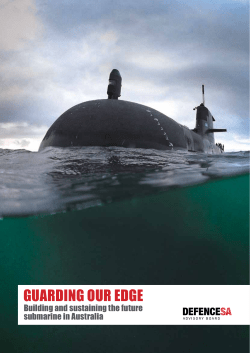 Building and Sustaining the Future Submarine in