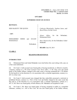 R. v. Hersi, 2015 ONSC 5378 COURT FILE NO.