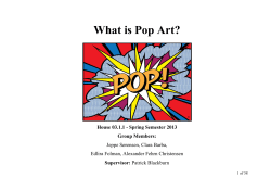 Pop Art - core.ac.uk