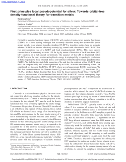 First principles local pseudopotential for silver: Towards orbital