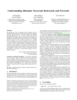 Understanding Idiomatic Traversals Backwards and Forwards