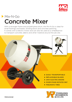 Concrete Mixer