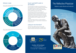 The Reflective Physician