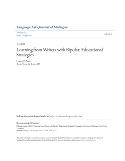 Learning from Writers with Bipolar