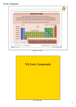 5.8 Ioni Compounds