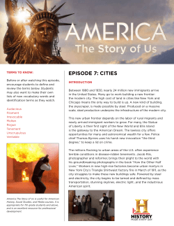 EpisodE 7: CitiEs
