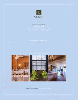 loring social - D`Amico Catering