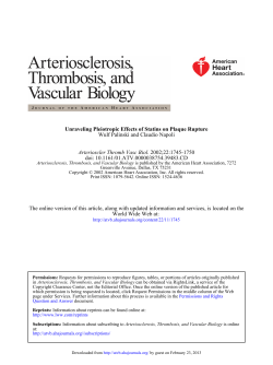 Unraveling Pleiotropic Effects of Statins on