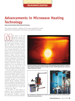 Advancements in Microwave Heating Technology