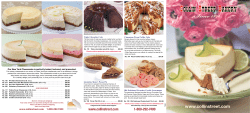Brochure - Domestic - Collin Street Bakery