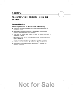 Not for Sale - Cengage Learning
