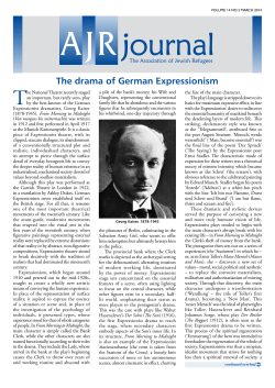 The drama of German Expressionism
