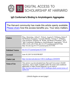 IgG Conformer`s Binding to Amyloidogenic Aggregates