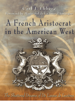 A French Aristocrat in the American West: The