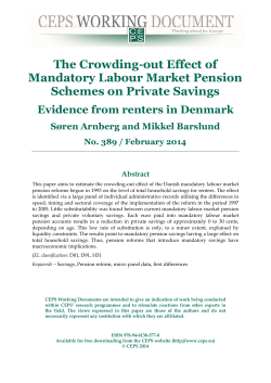 publication - Centre for European Policy Studies