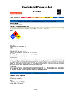 Clavulanic Acid Potassium Salt