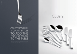 Cutlery