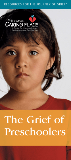 The Grief of Preschoolers
