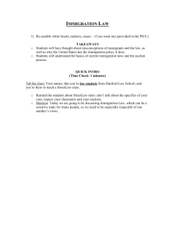 IMMIGRATION LAW