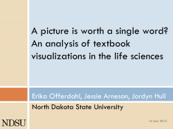 A picture is worth a single word? An analysis of textbook